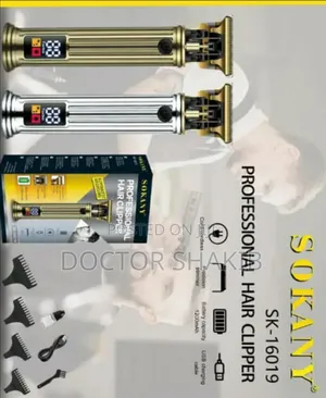 High-Quality Sokany Professional Hair Clipper-Model Sk-16019