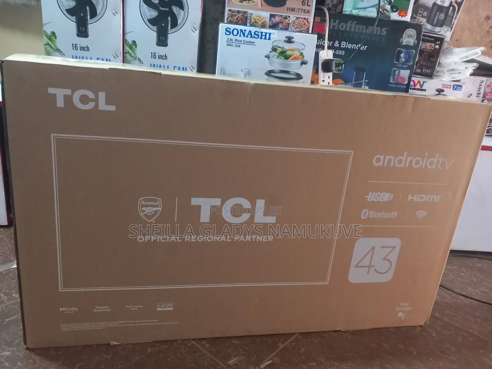 TCL Android Tv 43inches