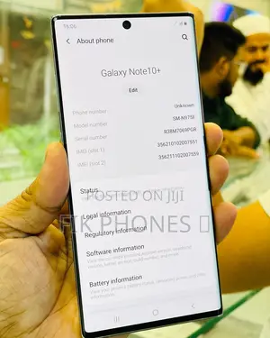 Samsung Galaxy Note 10 Plus 256 GB Silver