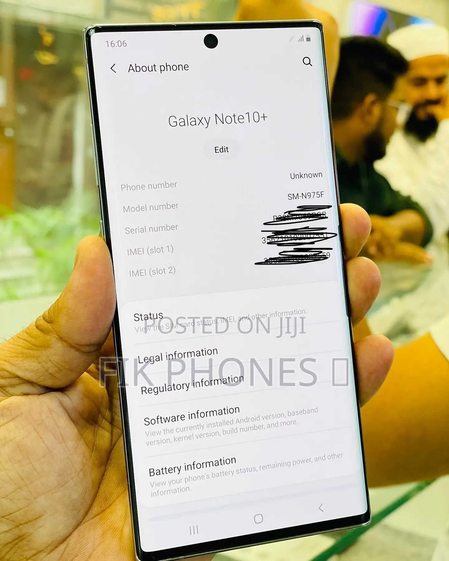 Samsung Galaxy Note 10 Plus 256 GB Silver