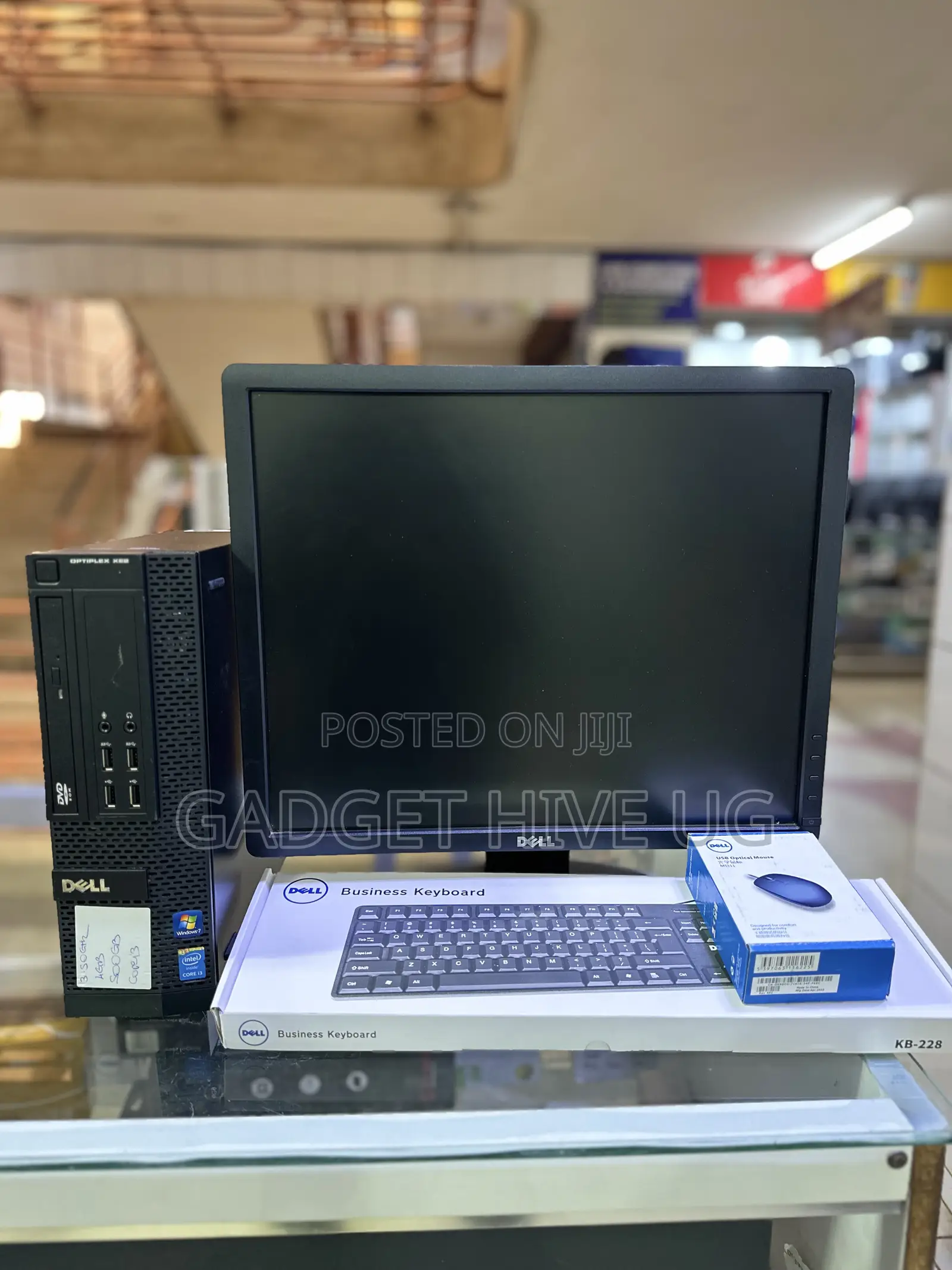 Desktop Computer Dell 8GB Intel Core I3 HDD 500GB