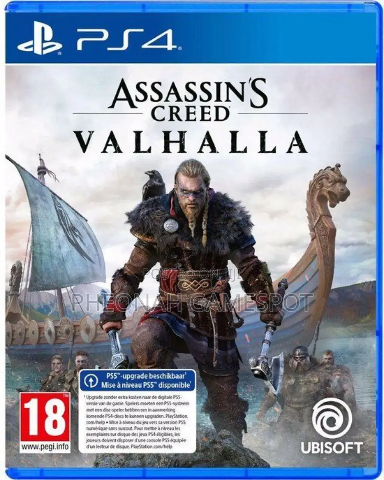 Assassin's Creed Valhalla Game Cd For Ps4