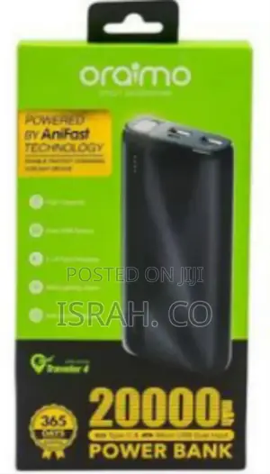 Oraimo 20,000mah Power Bank
