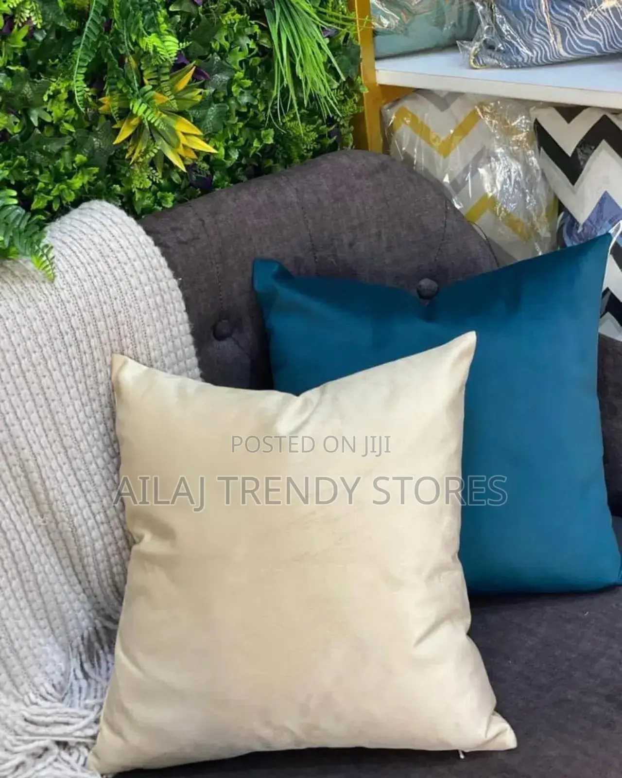 Posh Fibre Throw Cushions