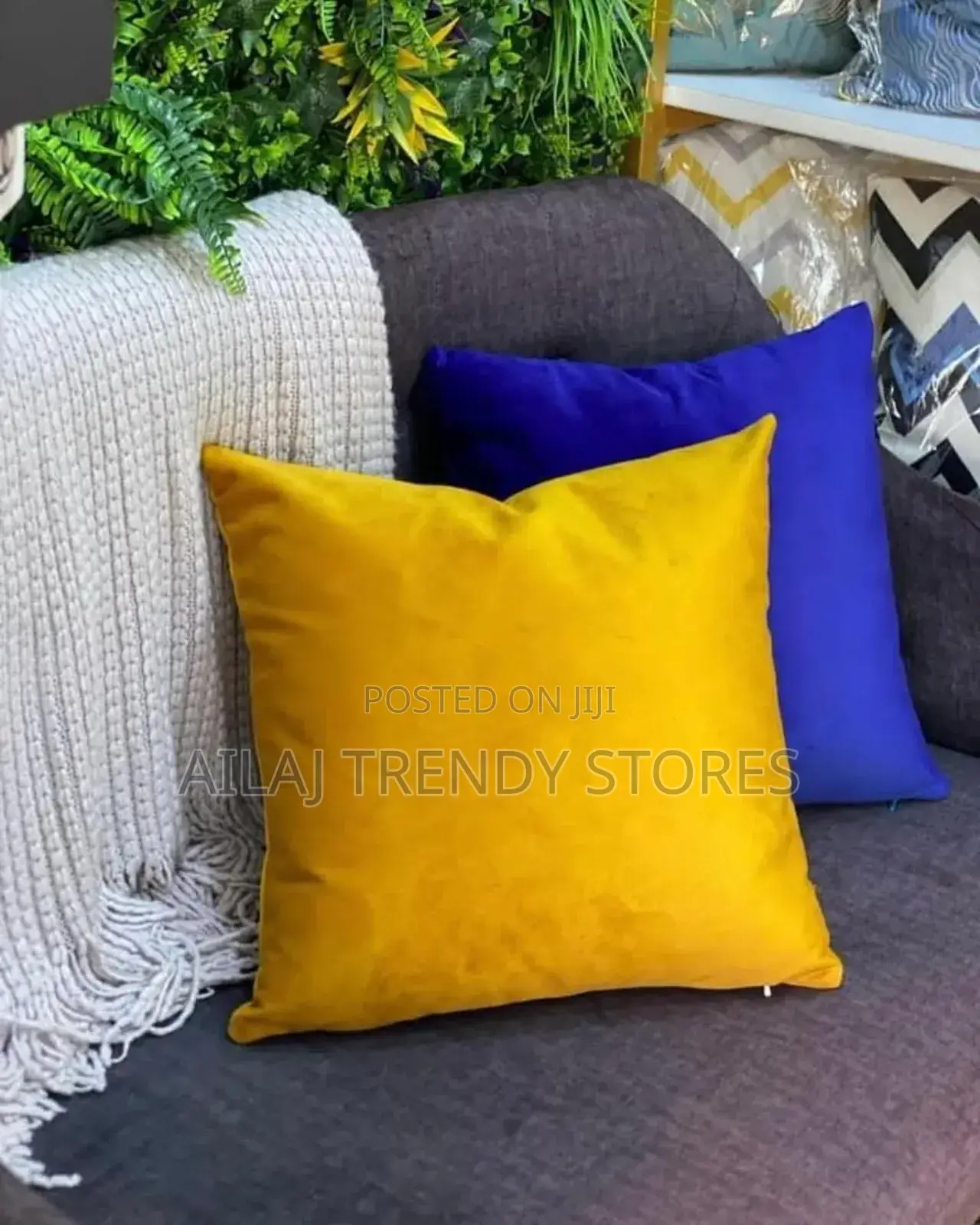 Posh Fibre Throw Cushions