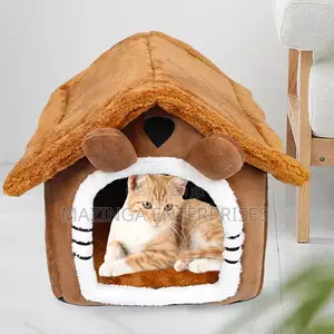 Cats/Dog Winter Coat Warm Water Resistant Cave Kennel House