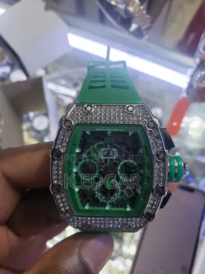 Green Richard Mille Ice Watch