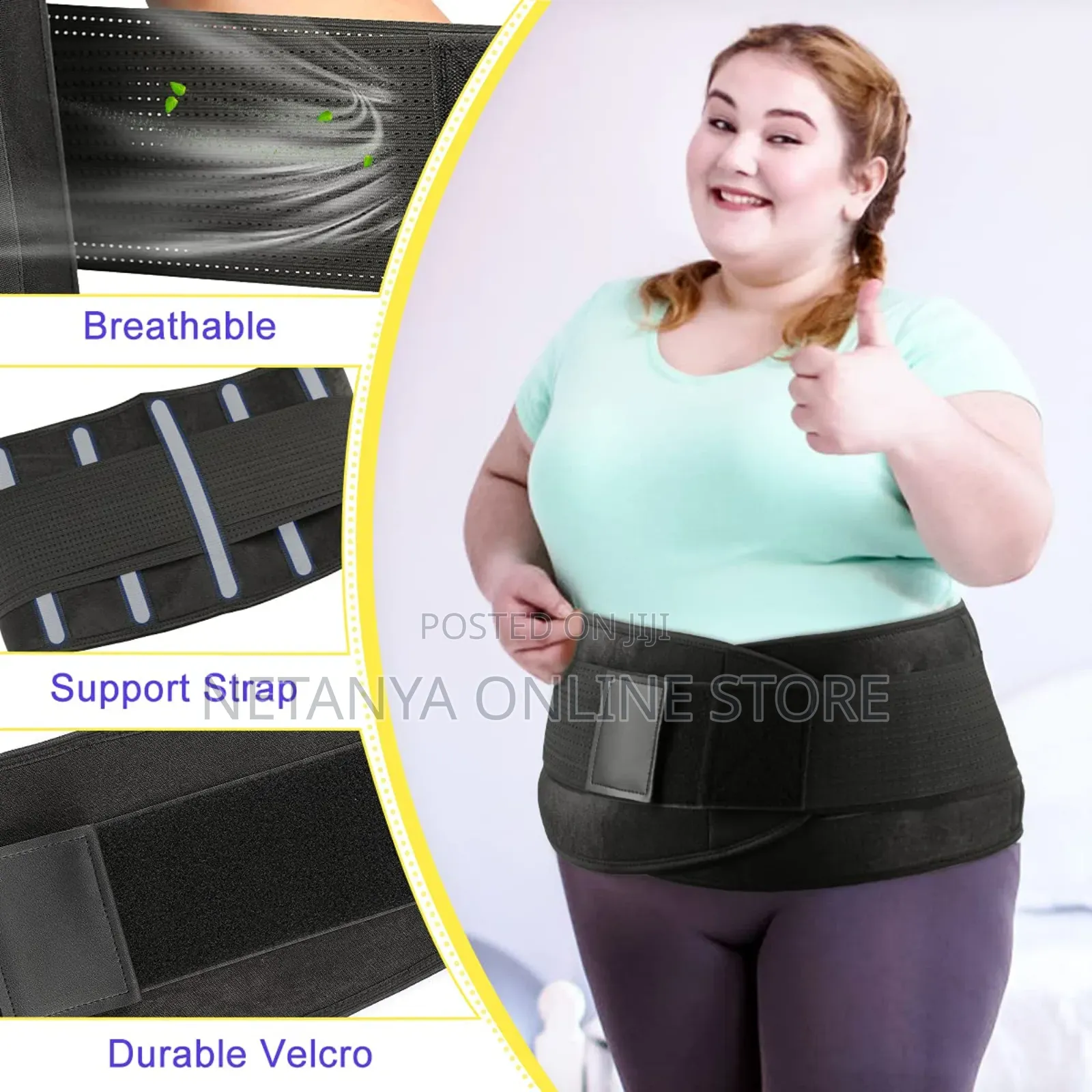 Back and Waist Support Belt