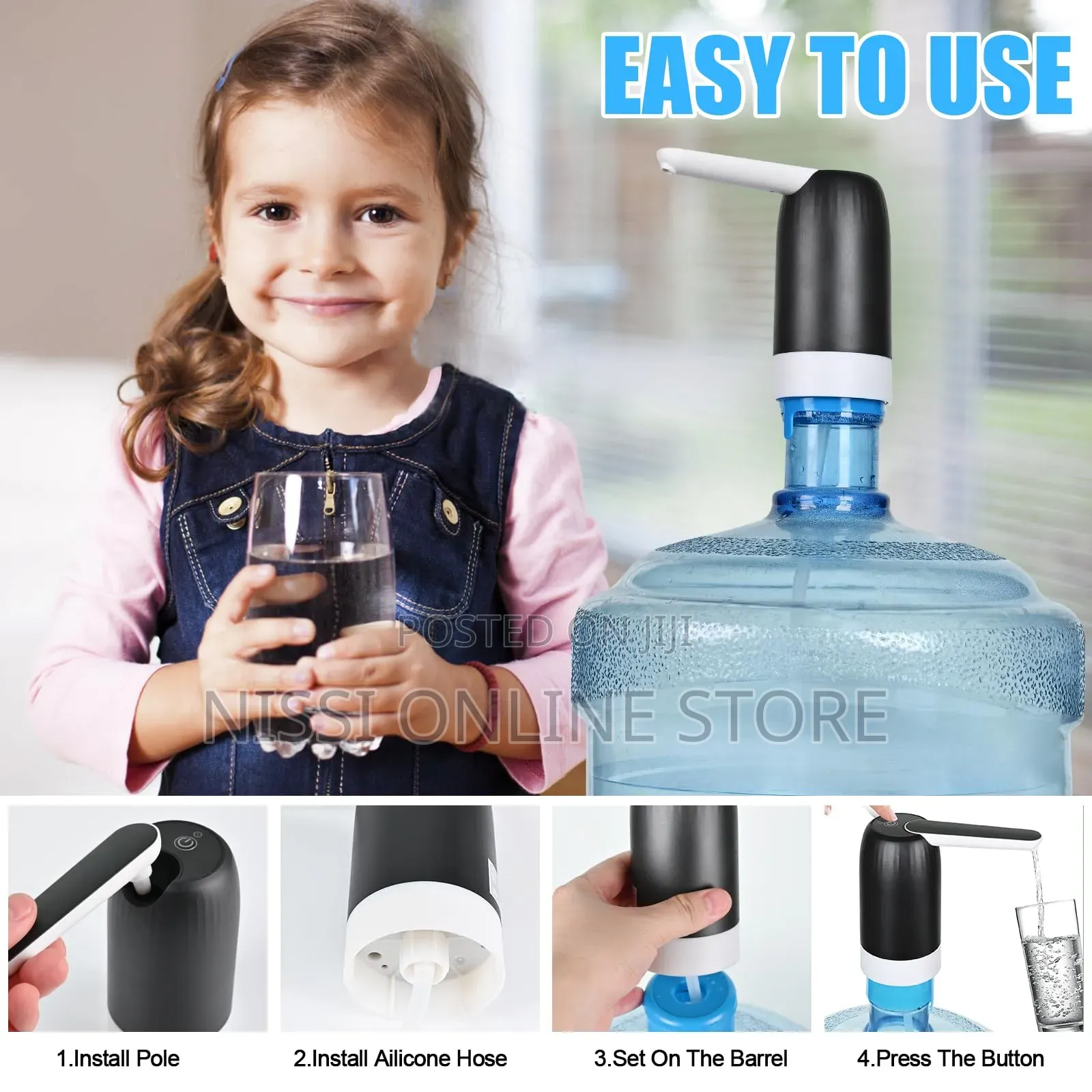 Water Bottle Pump Dispenser