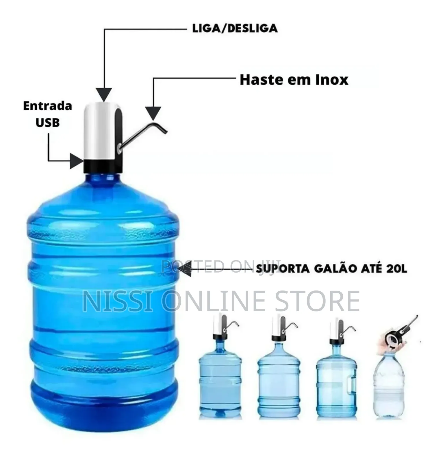 Usb Rechargeable Water Dispenser
