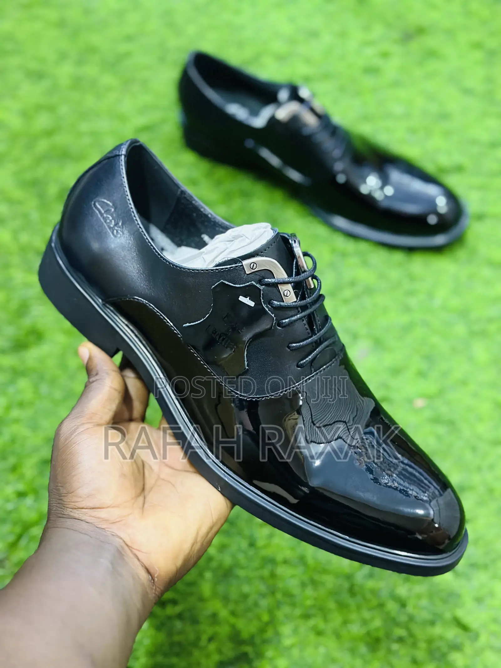 Original Clarks Gentle Premium Partly Patent Leather Shoes
