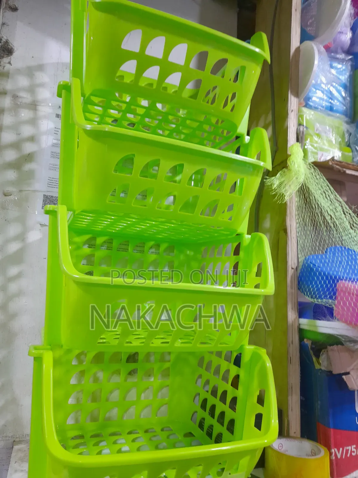 Vegetables Plastic Storage Rack