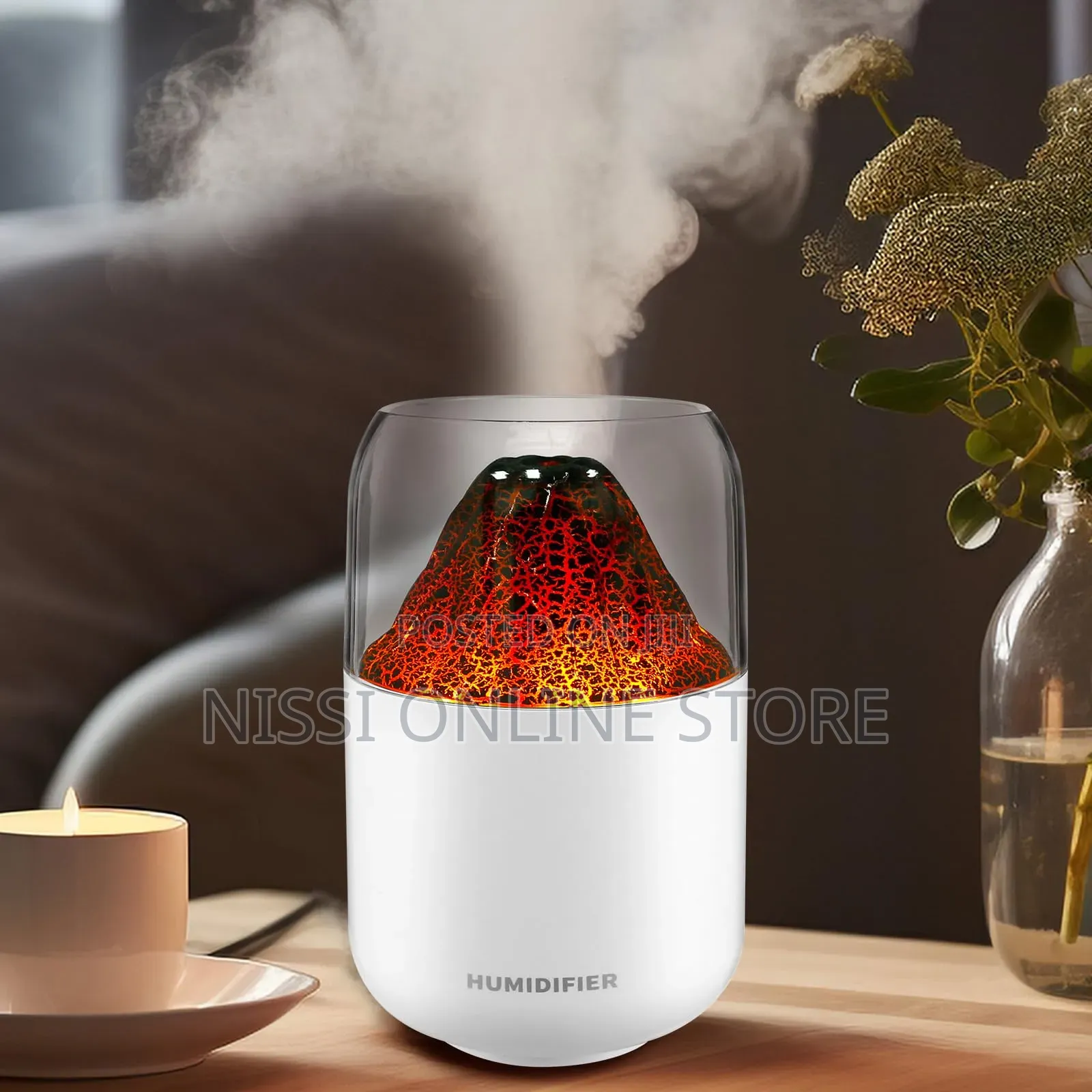 Flame Volcano Essential Oils Diffuser