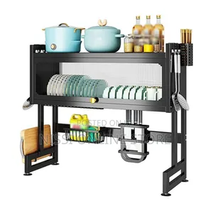 Kitchen Sink Shelf With Cabinet Door