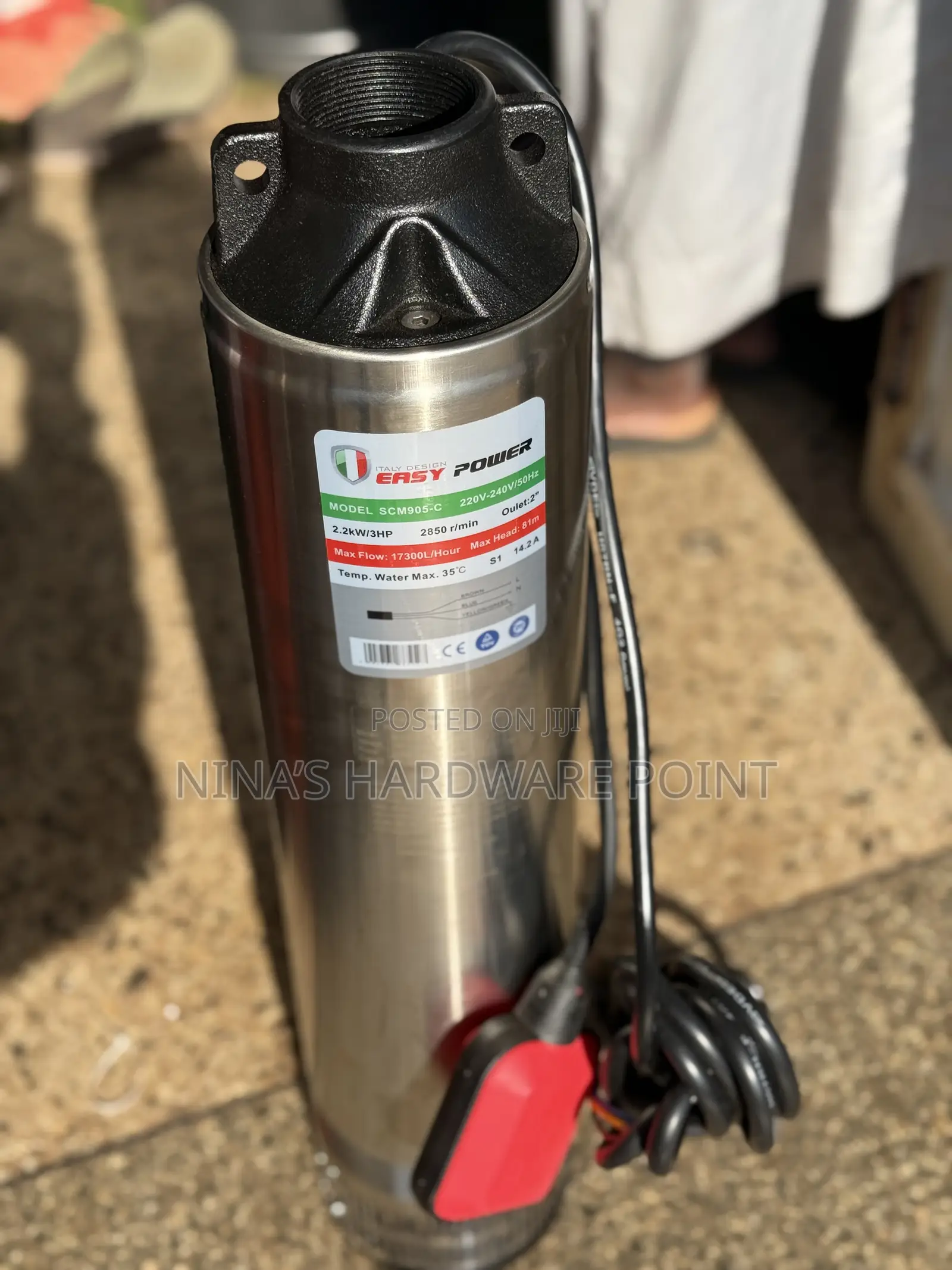 Water Pump 81mtrs Easypower (Heavy Duty)