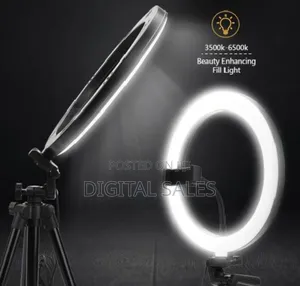 10 Inch RGB Ring Light.With Tripod .