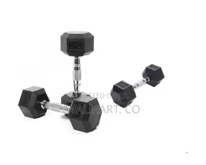 Photo - 5kg Hexagonal Dumb Bells-Black