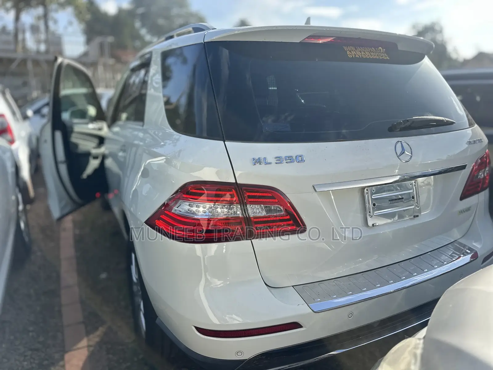 Mercedes-Benz M Class ML 350 4Matic 2012 White