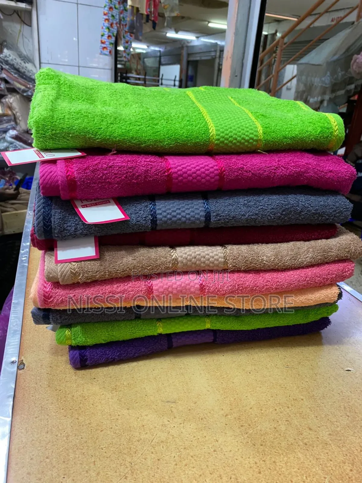 Big Polo Cotton Towels