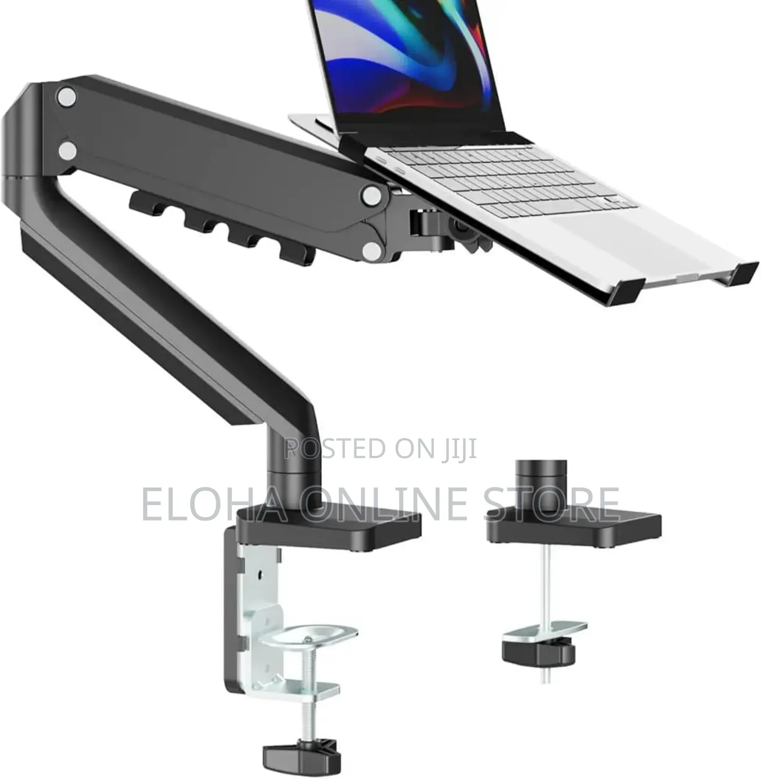 2in1 Adjustable Clippable Laptop Holder