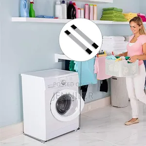 2pcs Universal Adjustmentable Fridge/Washing Machine Stands