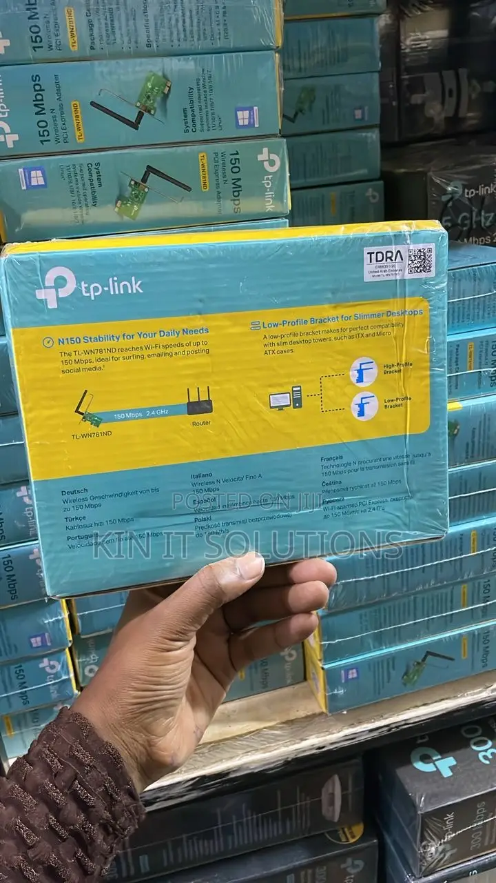 Tp-Iink Pcie 150mbps Wireless Adapter.
