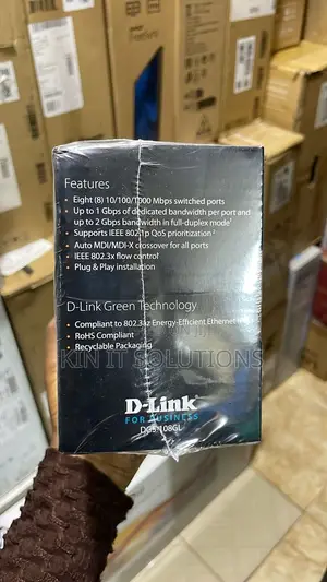 D-Link 8port Switch Gigabit.
