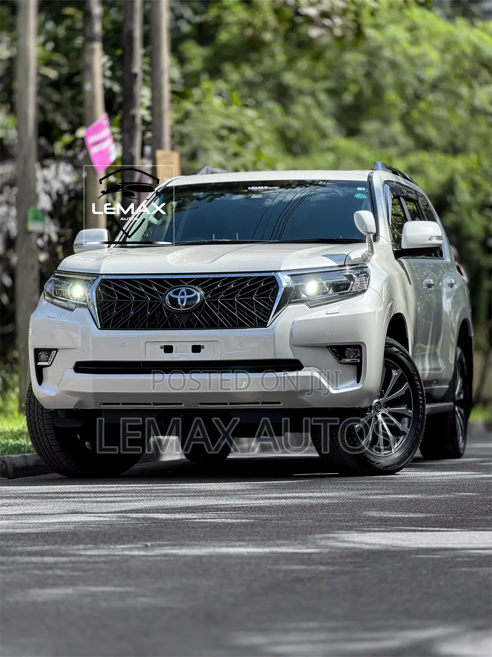Toyota Land Cruiser Prado 2.8 2020 White