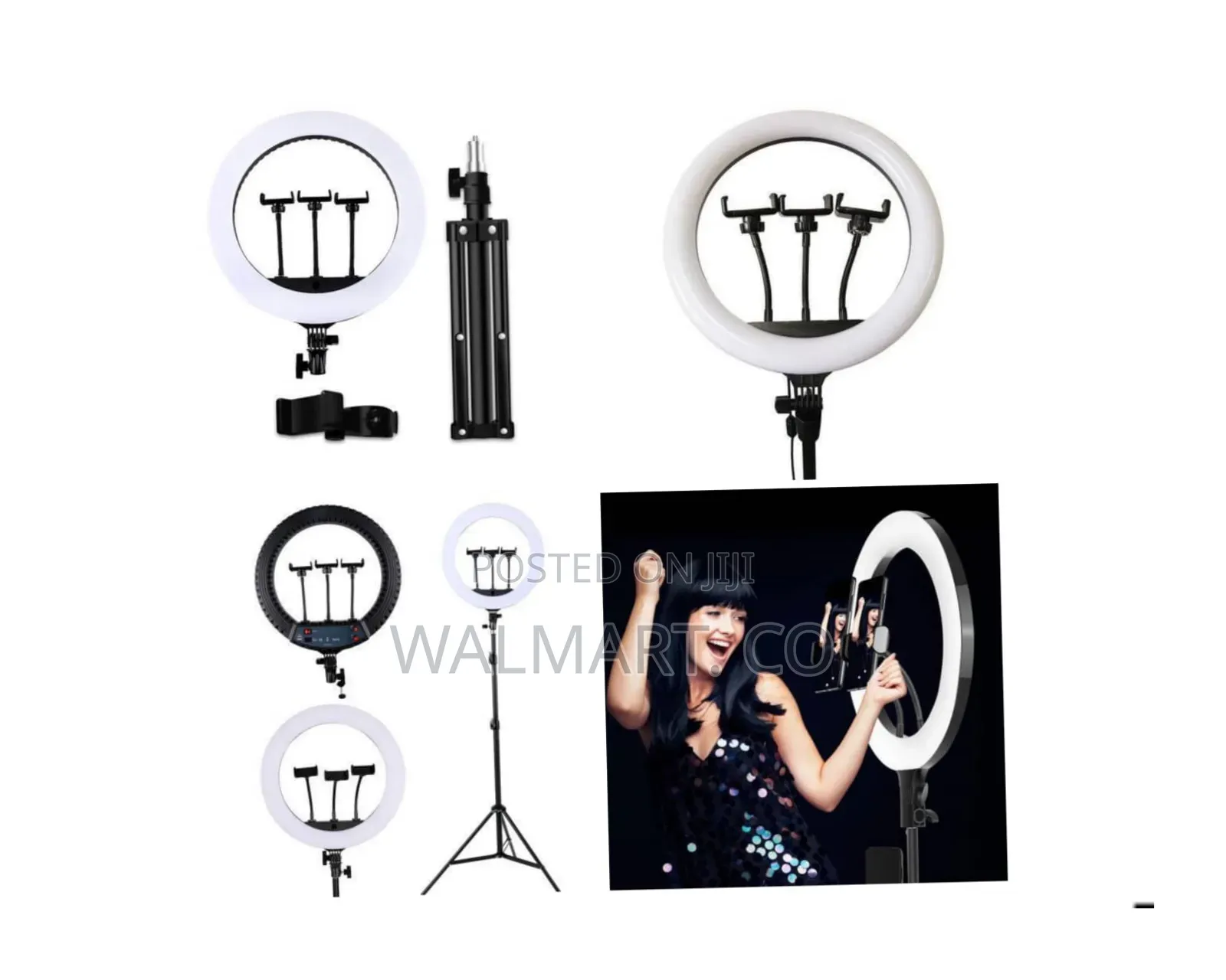 18 Inch Strong 3 Colours Ring Light Tiktok,Youtube