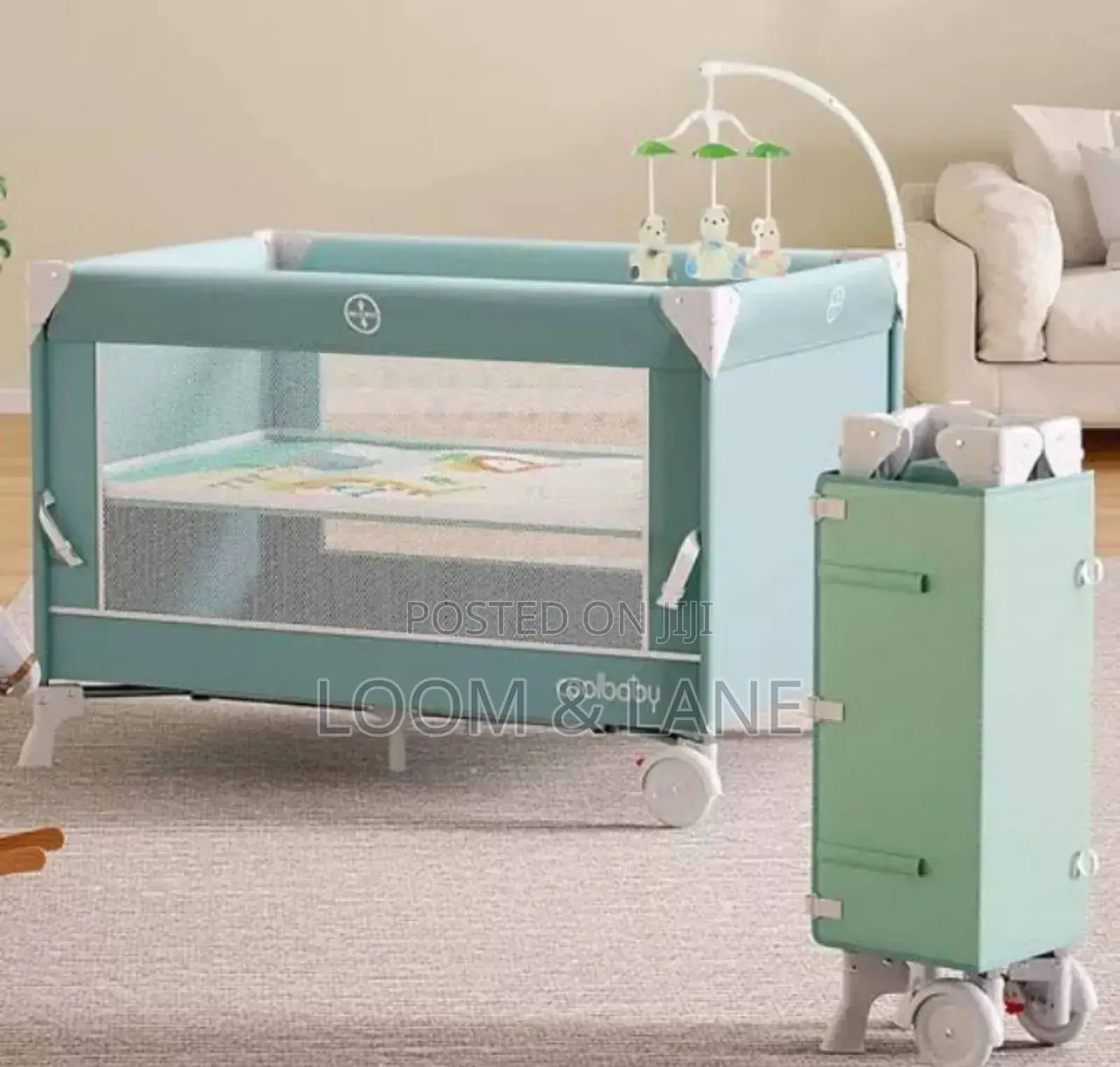 New Upgraded Foldable Baby Cot/Crib