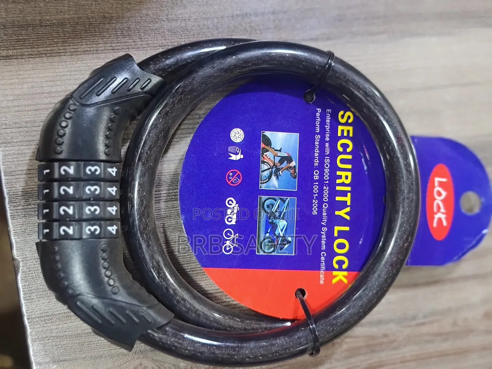 Motorcycle Safety Lock.