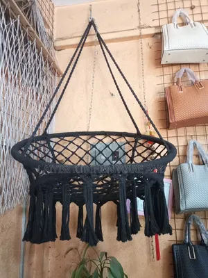 Garden Seat Cotton Rope Hammock Indoor Outdoor Swing Bed