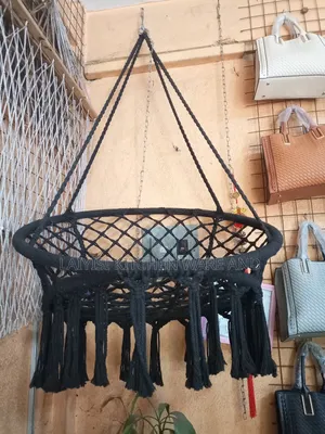 Garden Seat Cotton Rope Hammock Indoor Outdoor Swing Bed