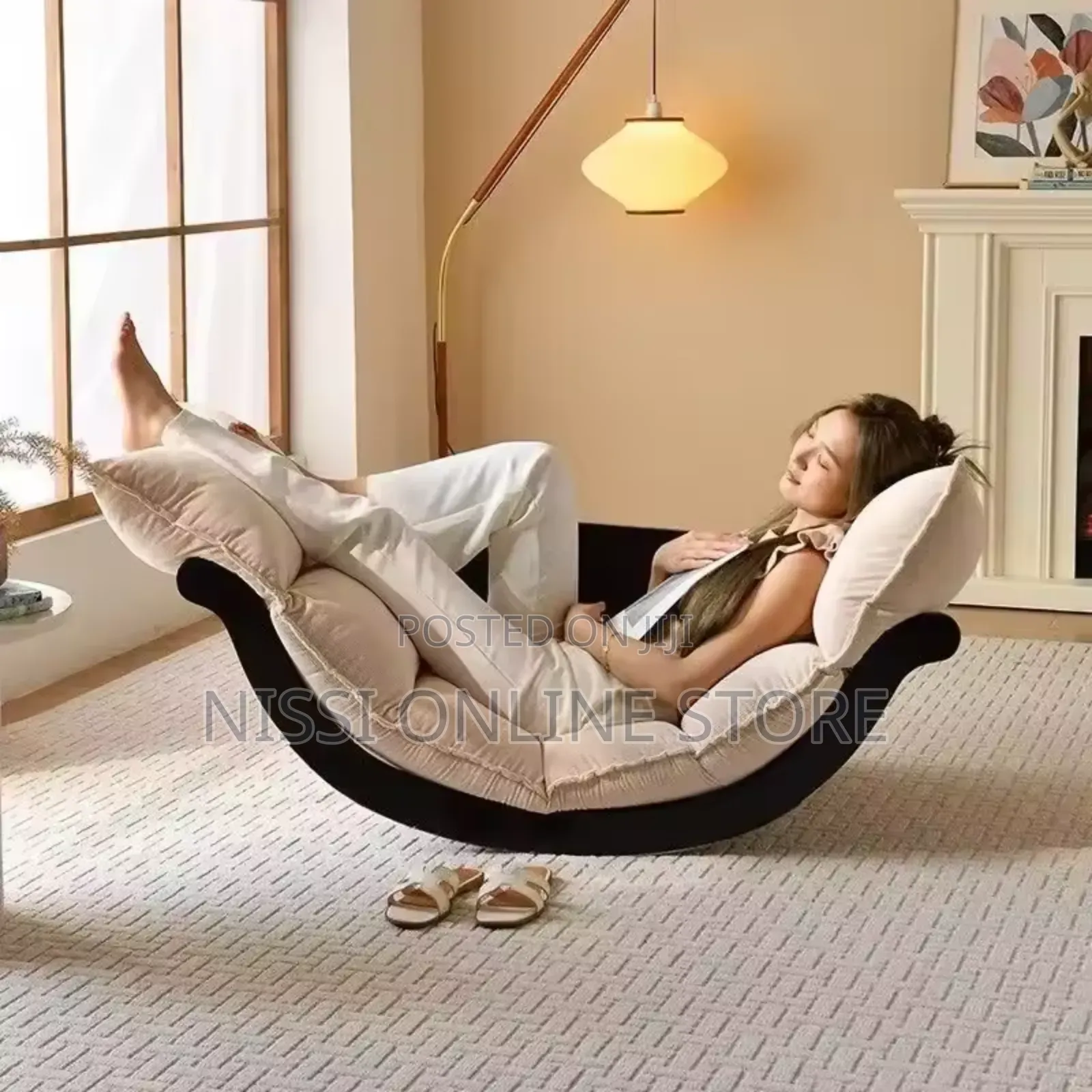 Banana Boat Padded Rocking Chair