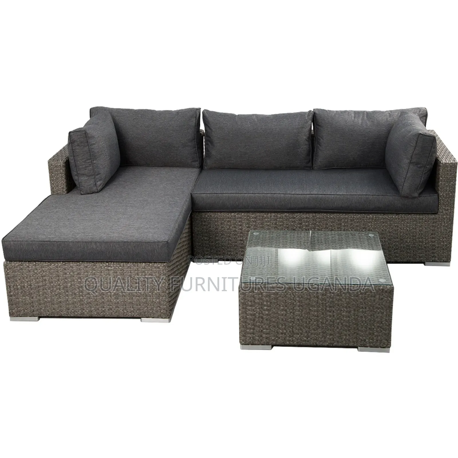 L Shaped Box Body Sofa Set