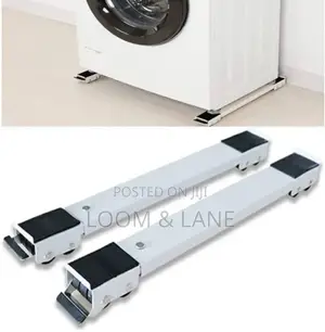 2pcs Universal Adjustmentable Fridge and Wash Machine Stand