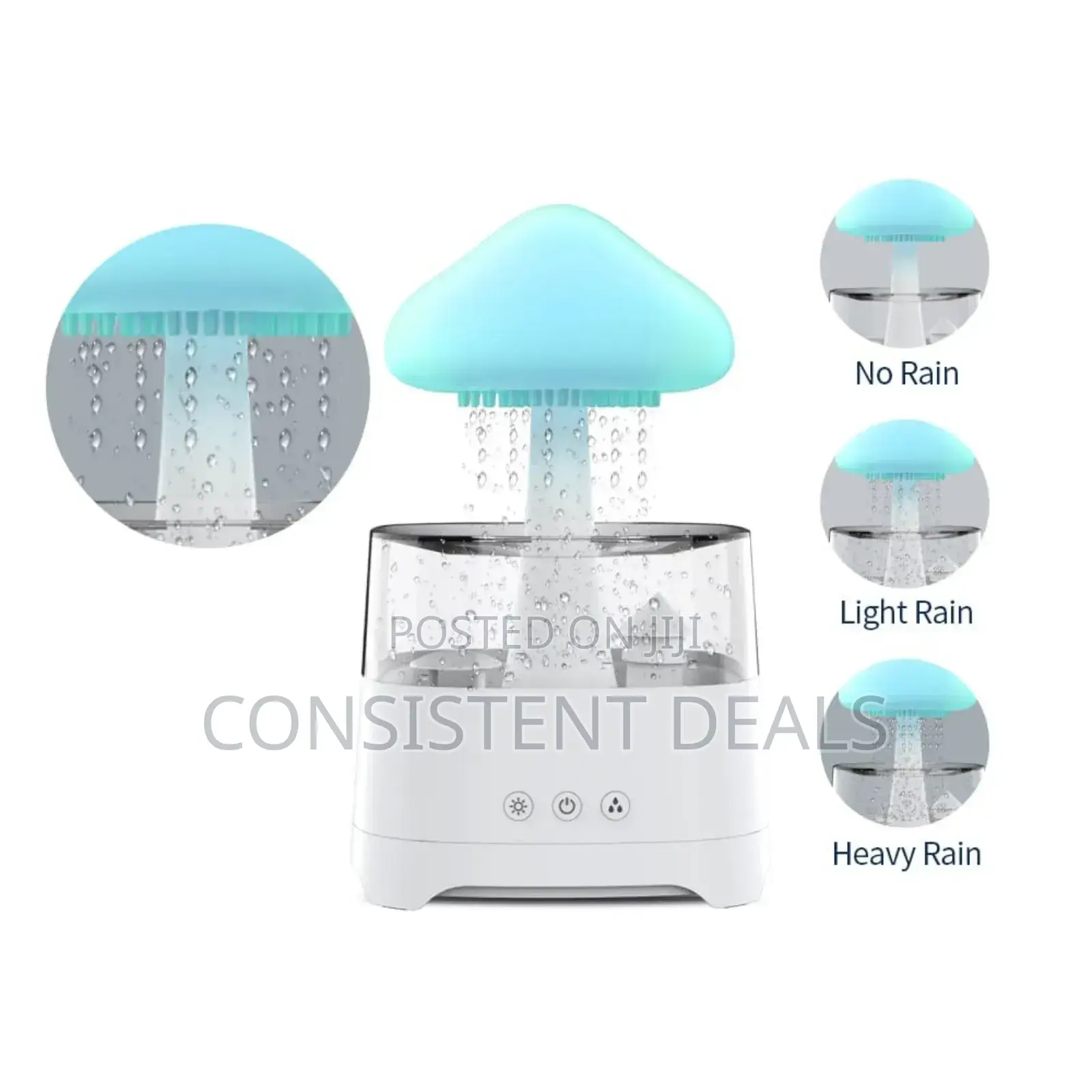 Bluetooth Speaker Rain Cloud Humidifier