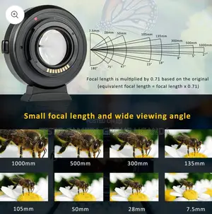 Viltrox Lens Mount Adapter Ef-Eos M2,M3,M5, M6,M10, M50,M100