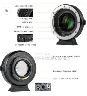 Viltrox Lens Mount Adapter Ef-Eos M2,M3,M5, M6,M10, M50,M100
