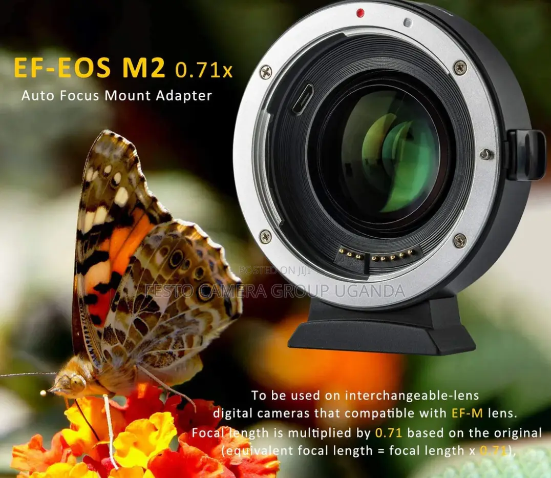 Viltrox Lens Mount Adapter Ef-Eos M2,M3,M5, M6,M10, M50,M100