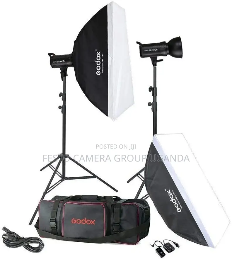 Godox Sk400ii 800w 2.4g Photography Flash Studio Strobe Kit