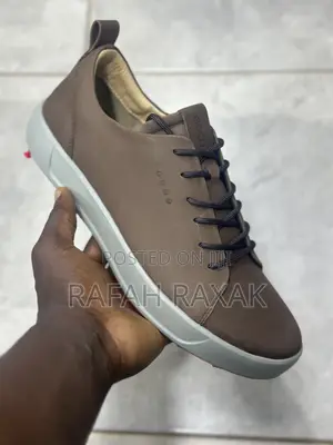 Men’S Classic Ecco Soft Golf Casual Leather Sneakers