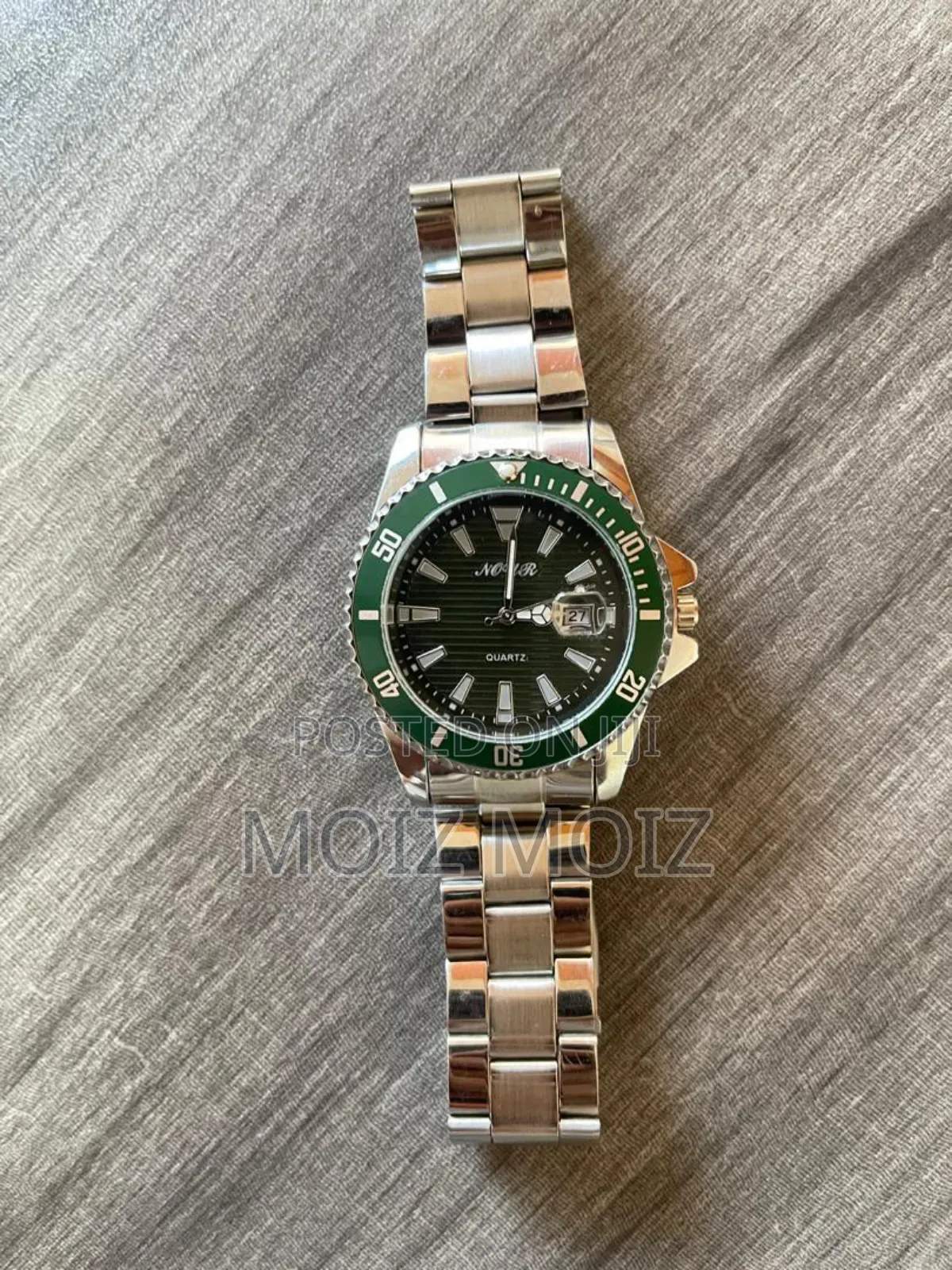 Nour Quartz Watch Green Edition