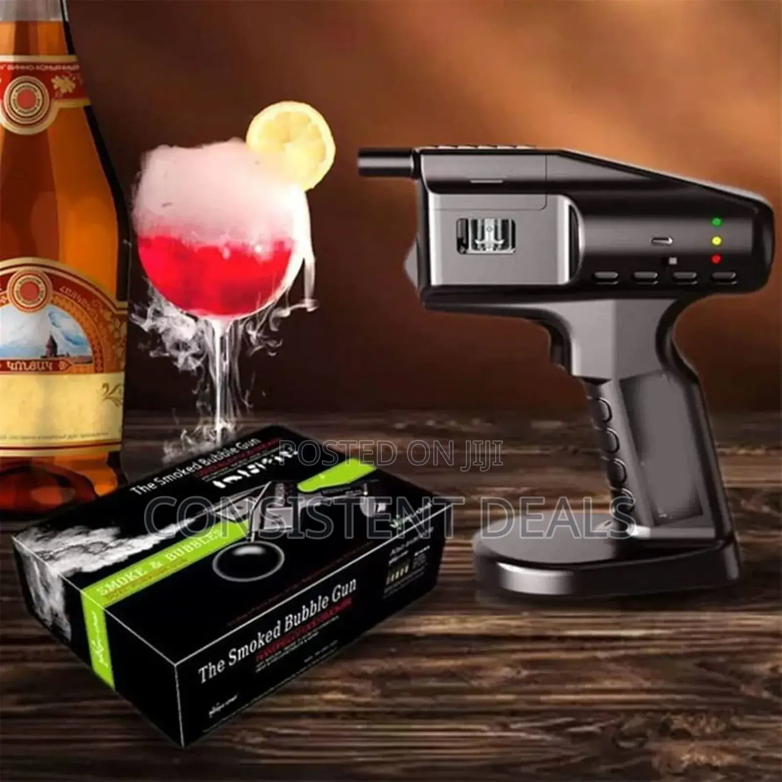 Cocktail Smoked Bubble Gun