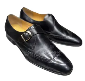 Classic John Foster Fashion Pointy Toe Buckle Strap Oxfords