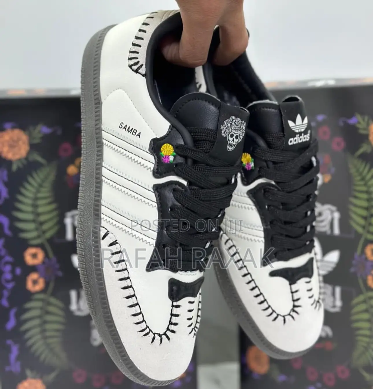 Original Adidas Samba Og “Dia De Los Muertos” Tennis Sneaker