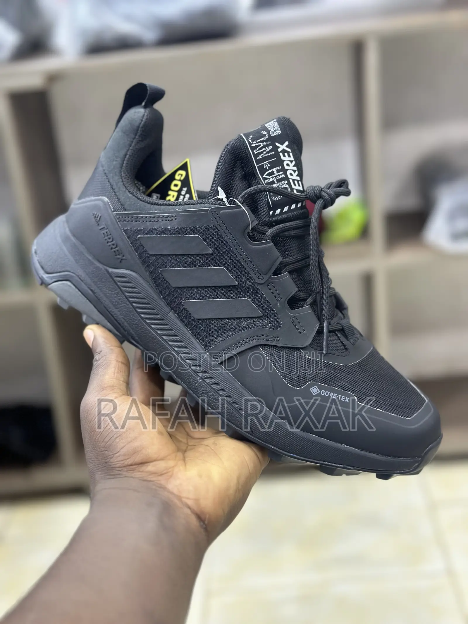 Original Black Adidas Terrex Trailmaker GTX Hiking Sneakers