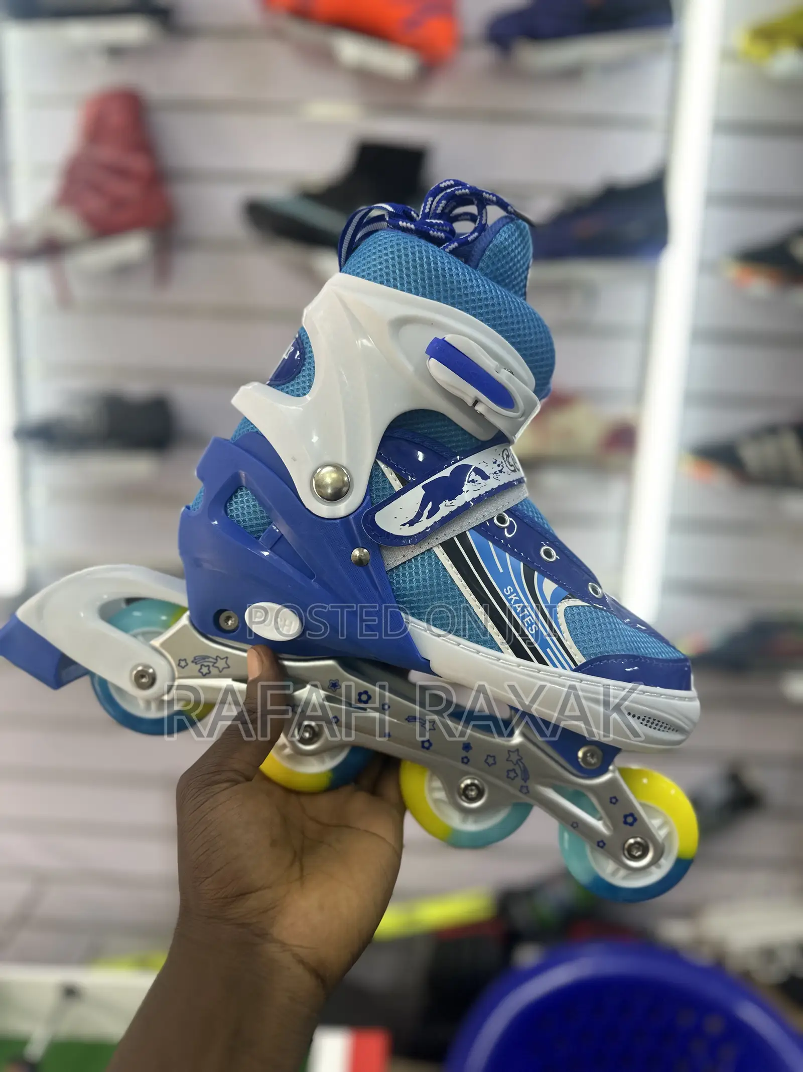 Original Blue/White Inline Roller Skates Shoes