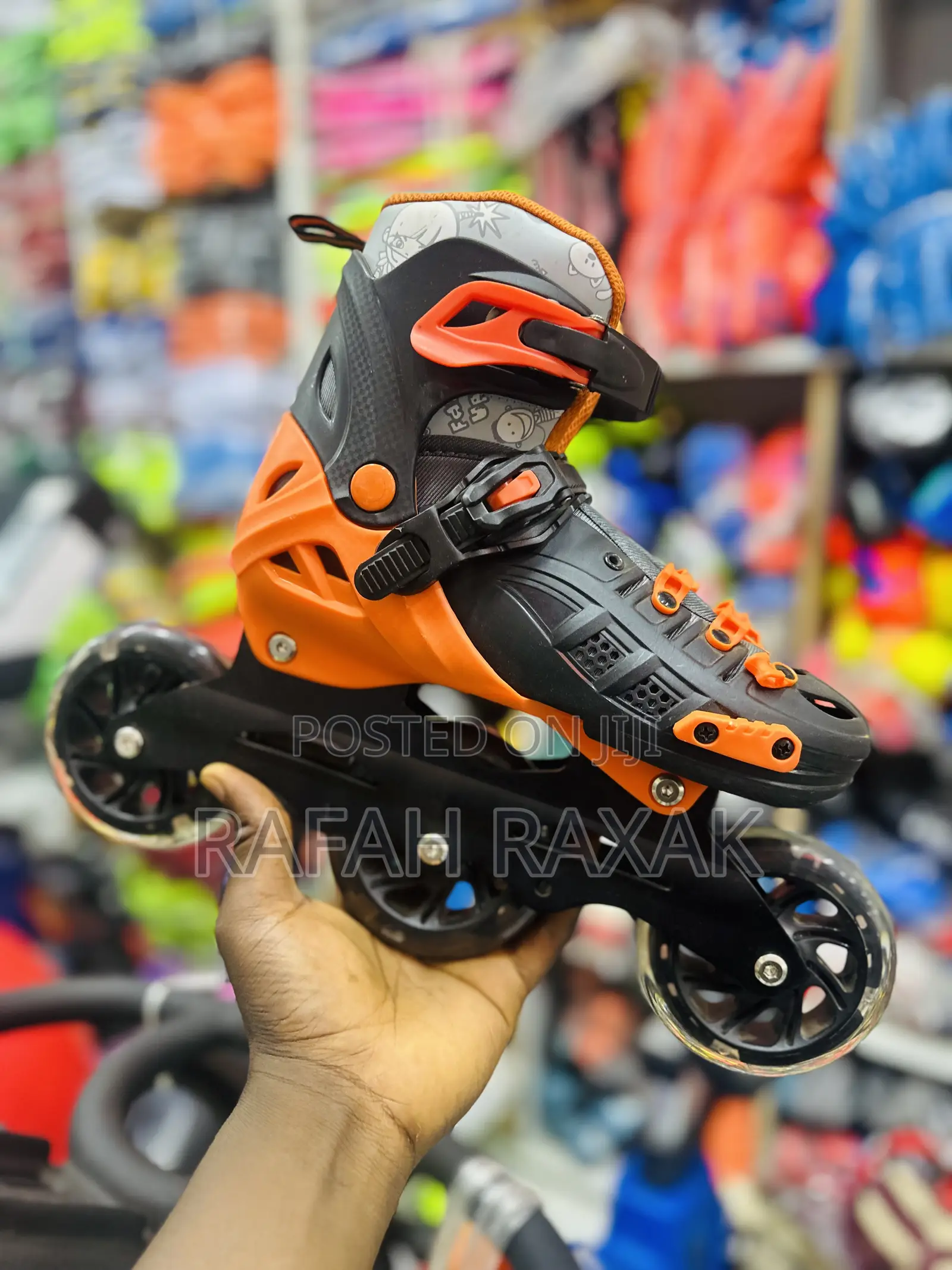 Original Vezlopus Big 3 Wheels Inline Skates Shoes