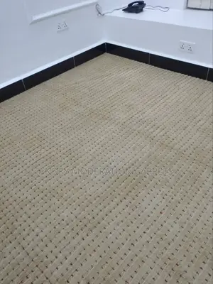 Light Brown Dot Office Woolen Carpets